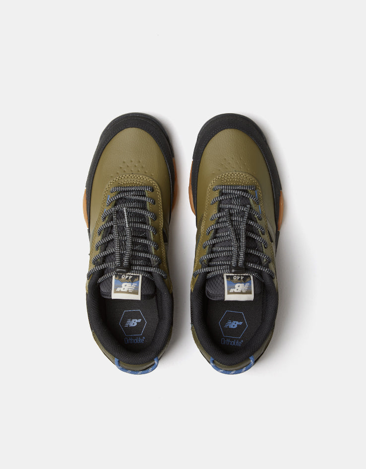 New Balance Numeric 440 Trail Low Skate Shoes - Olive/Black