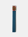 Santa Cruz Crop Dot Web Belt - Teal