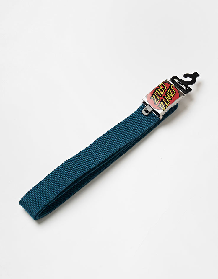 Santa Cruz Crop Dot Web Belt - Teal