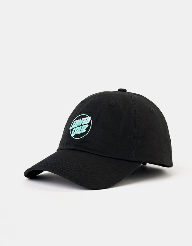 Santa Cruz Partial Dot Strapback Cap - Black
