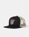Santa Cruz Out Of Time Meshback Cap - Black/Stone Grey