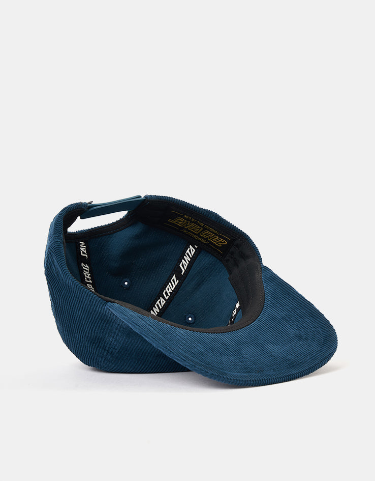 Santa Cruz Opus Dot Snapback Cap - Teal Cord