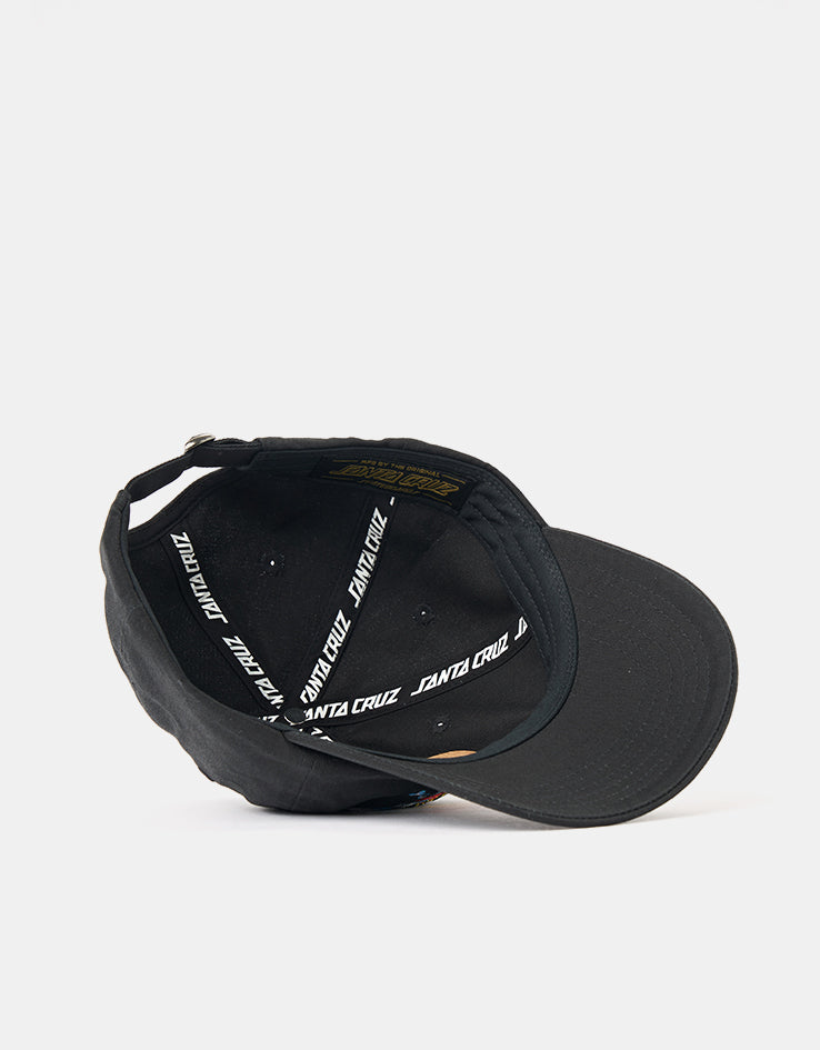 Santa Cruz Salba Voodoo Pit Strapback Cap - Black