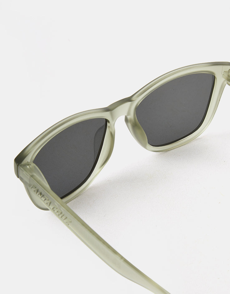 Santa Cruz Boss Strip Sunglasses - Stone Grey/Black