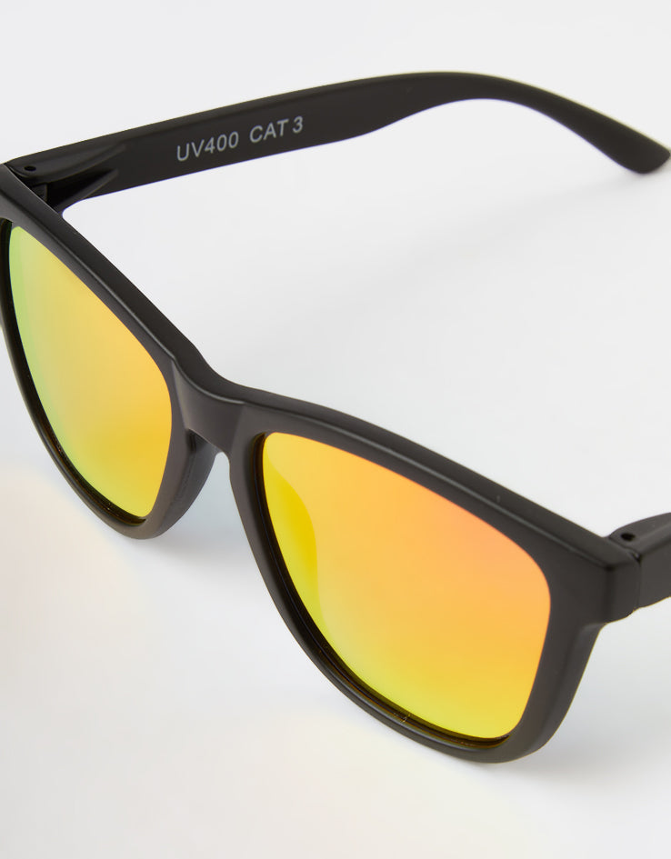 Santa Cruz Boss Strip Sunglasses - Black/Orange