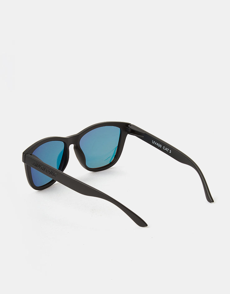 Santa Cruz Boss Strip Sunglasses - Black/Orange