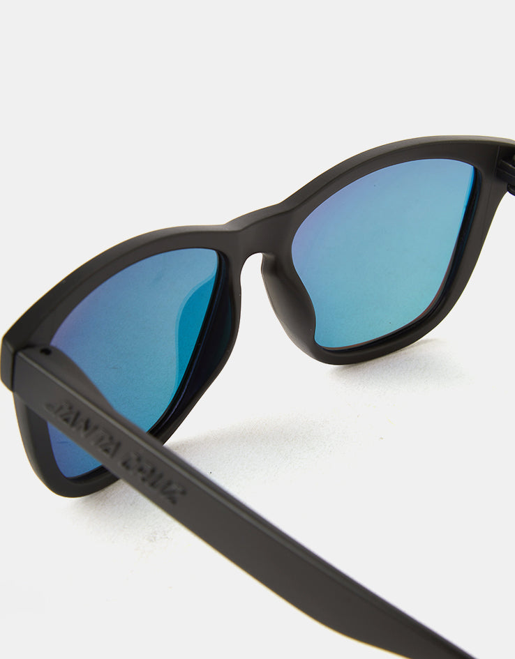 Santa Cruz Boss Strip Sunglasses - Black/Orange