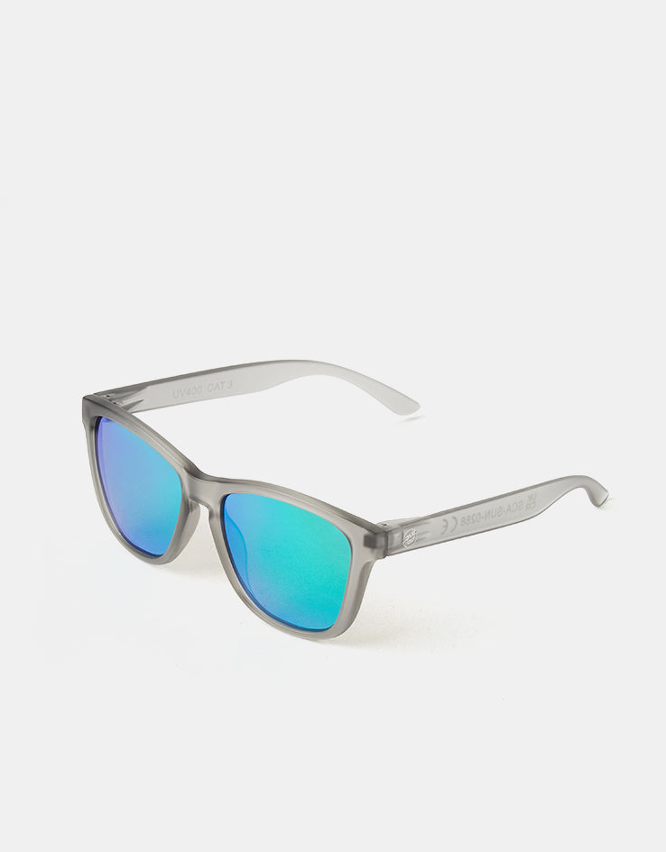 Santa Cruz Coastal Sunglasses - Sand Grey/Green