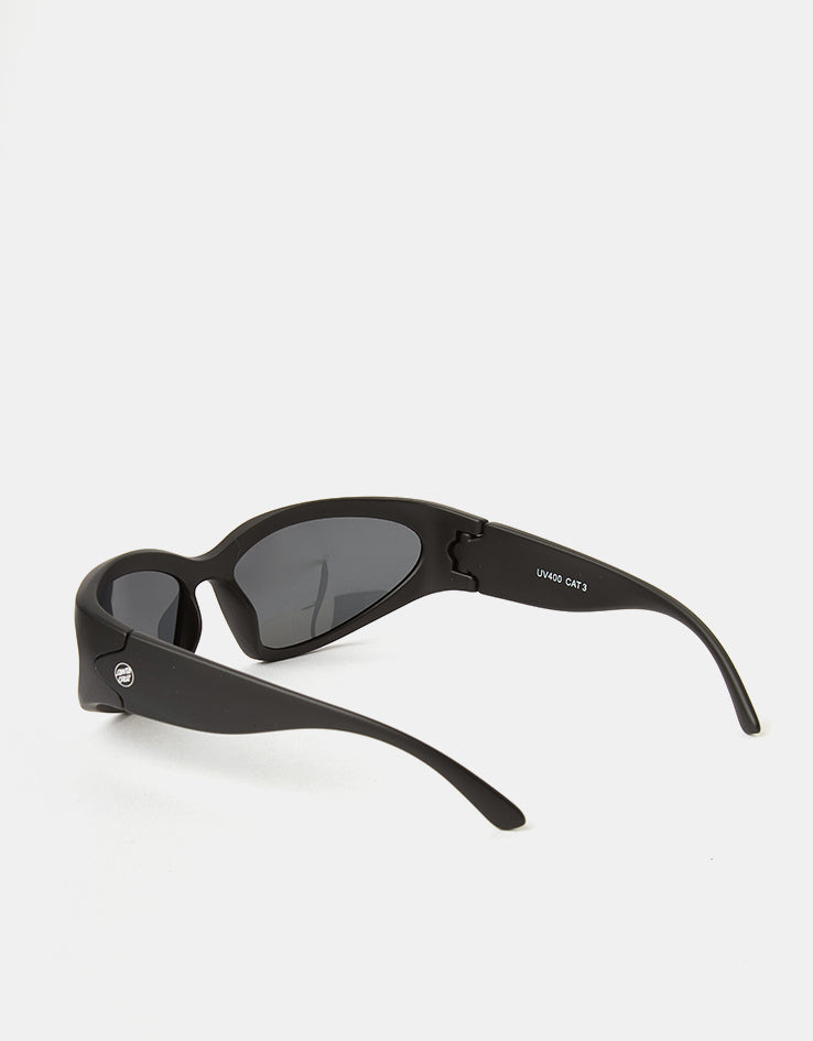 Santa Cruz Opus Dot Wrap Sunglasses - Black/Black