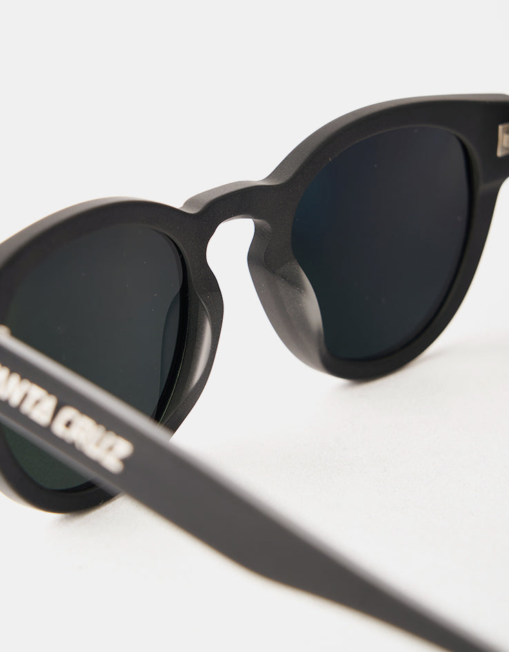 Santa Cruz Watson Plus Sunglasses - Matt Black/Black
