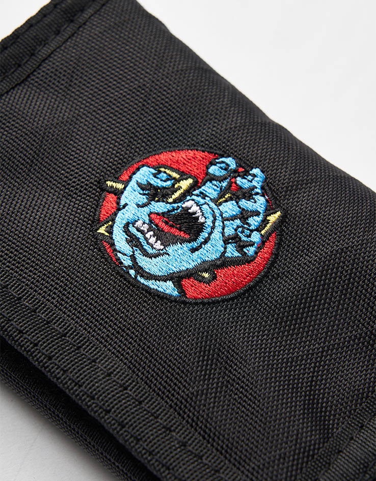 Santa Cruz Hand Dot Wallet - Black