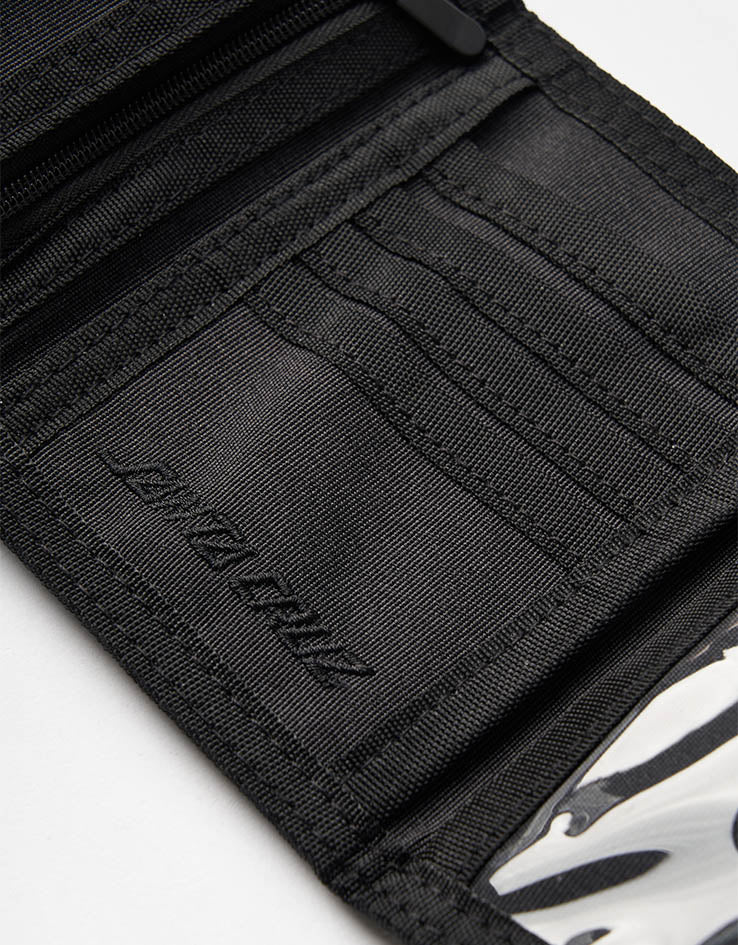 Santa Cruz Hand Dot Wallet - Black