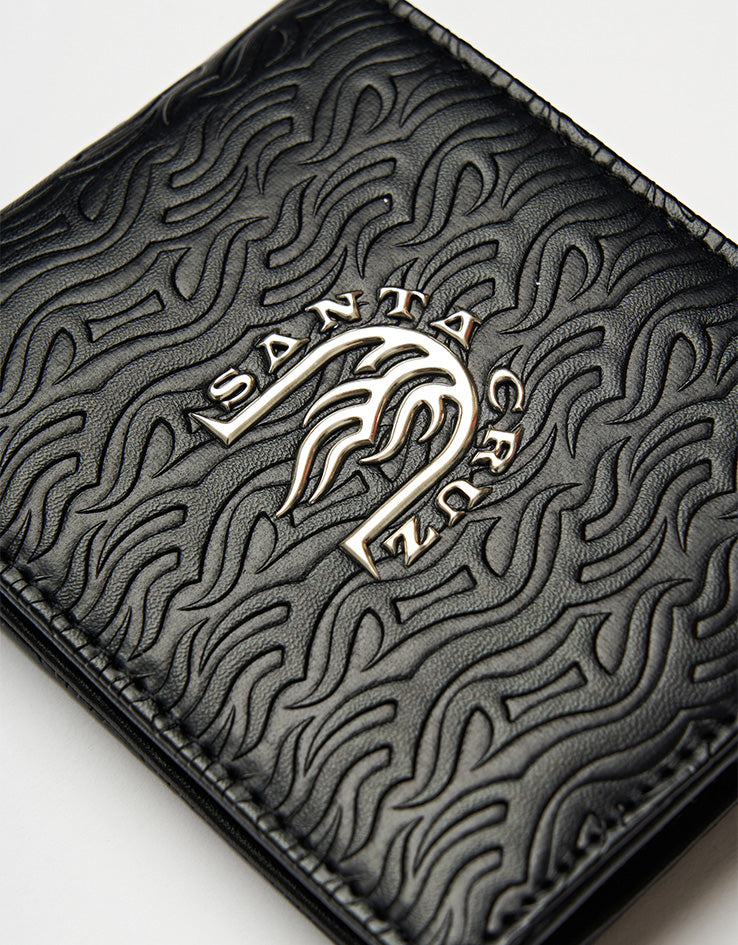 Santa Cruz Dressen Tribal Wallet - Black