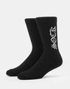 Route One Sock Crew Socks - Black