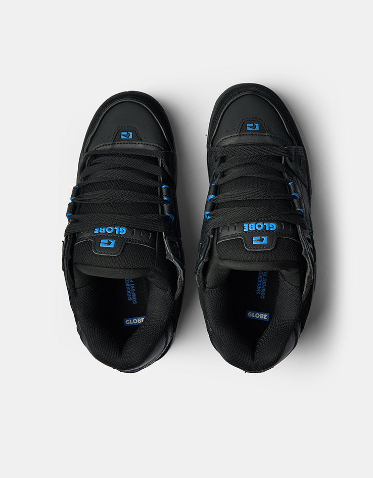 Globe Sabre Skate Shoes - Onyx/Blue
