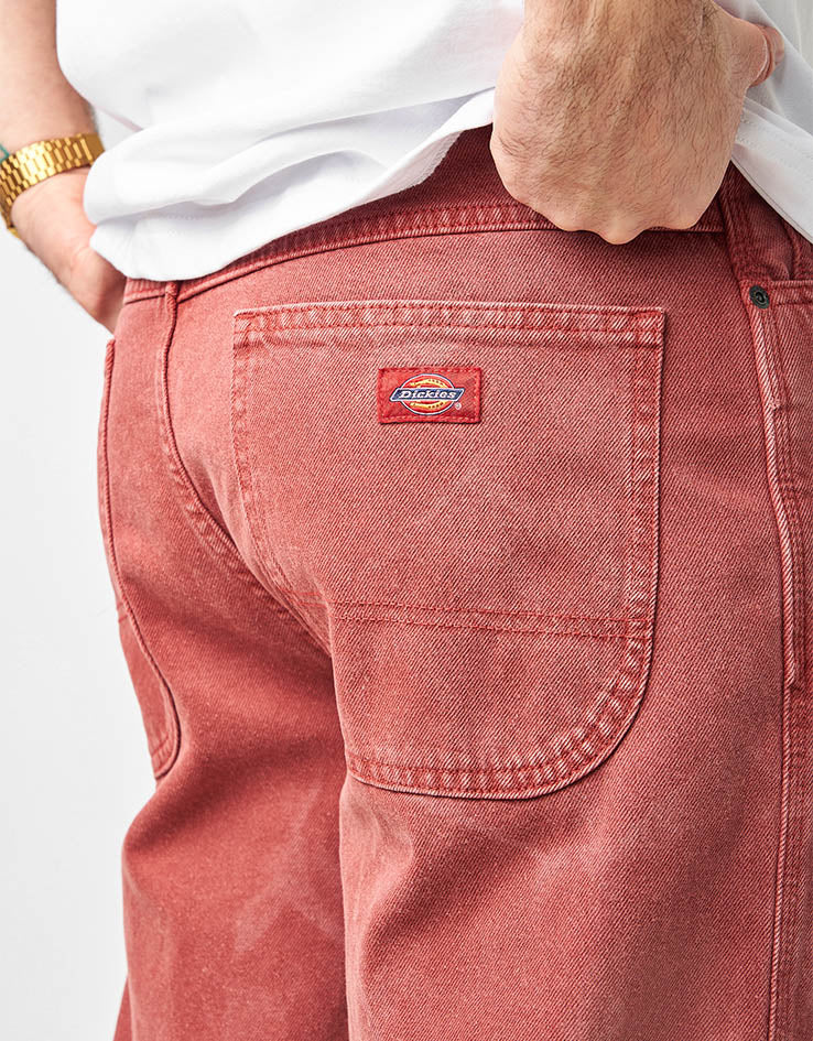 Dickies 958 Baggy Straight Work Jean - Garnet