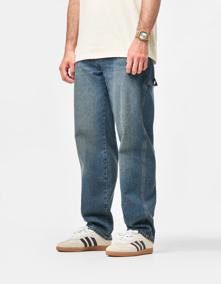 Dickies 993 Regular Tapered Carpenter Jean - Khaki Tinted Blue