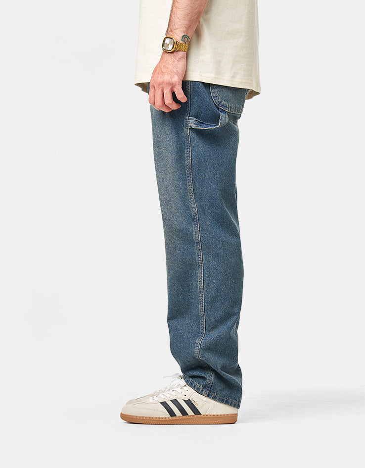Dickies 993 Regular Tapered Carpenter Jean - Khaki Tinted Blue