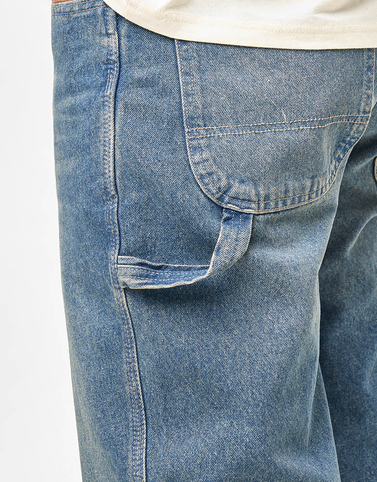 Dickies 993 Regular Tapered Carpenter Jean - Khaki Tinted Blue