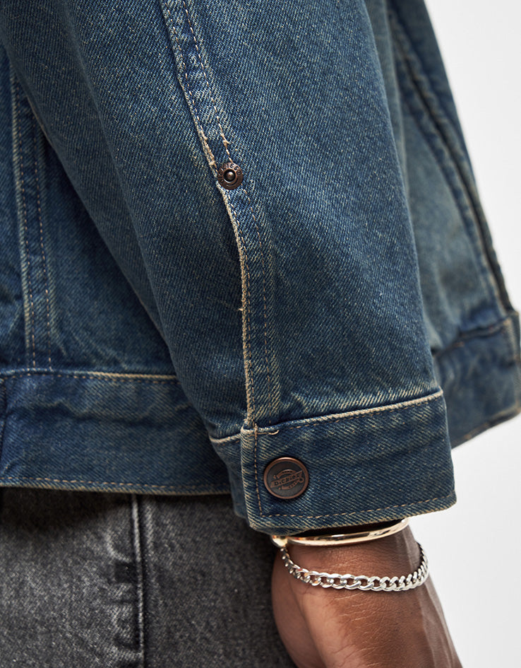 Dickies Denim Painter Jacket - Khaki Tinted Blue