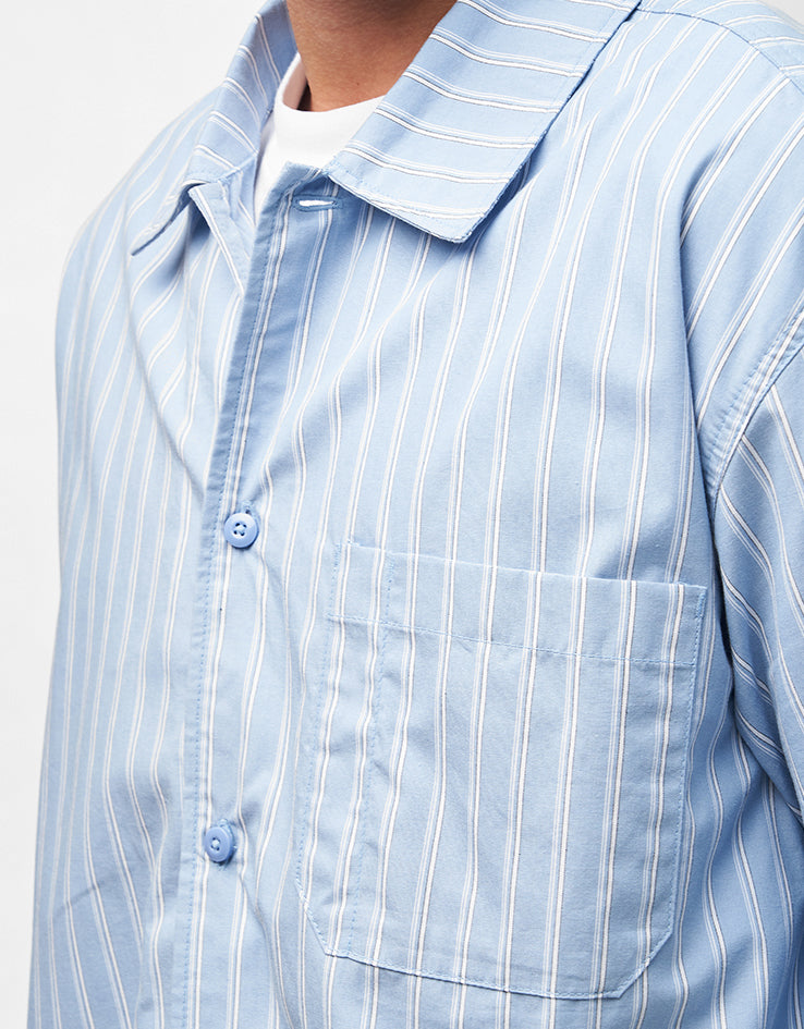 Dickies Venedocia Stripe S/S Shirt - Endless Sky
