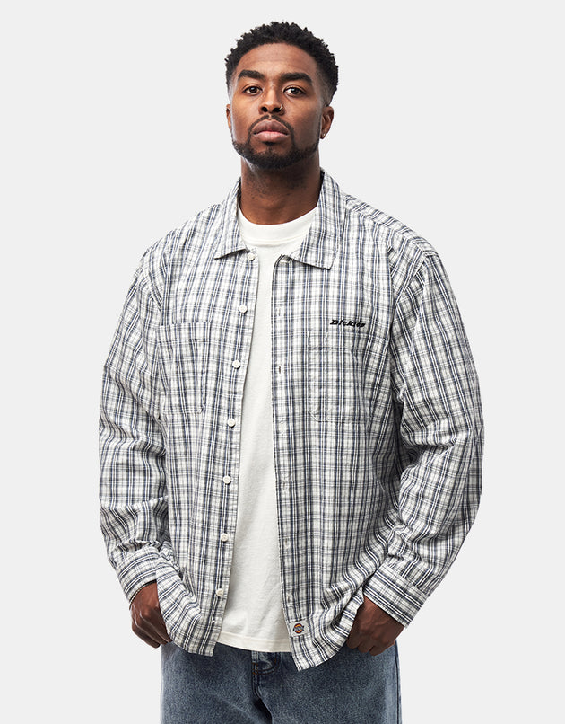 Dickies Wellsville L/S Shirt - Egret
