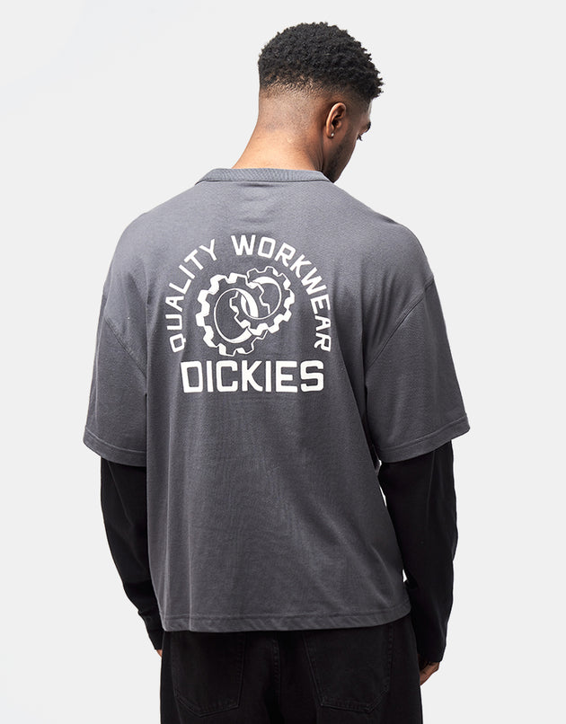 Dickies Payson 2Fer L/S T-Shirt - Black