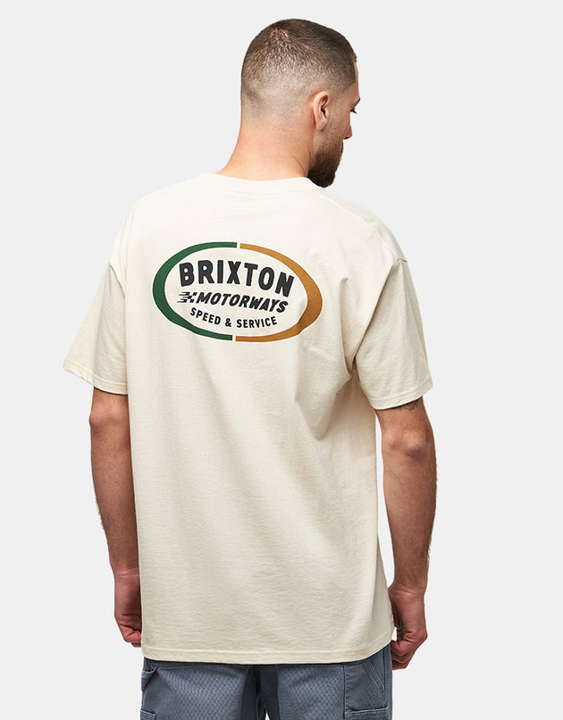 Brixton Rhett T-Shirt - Cream