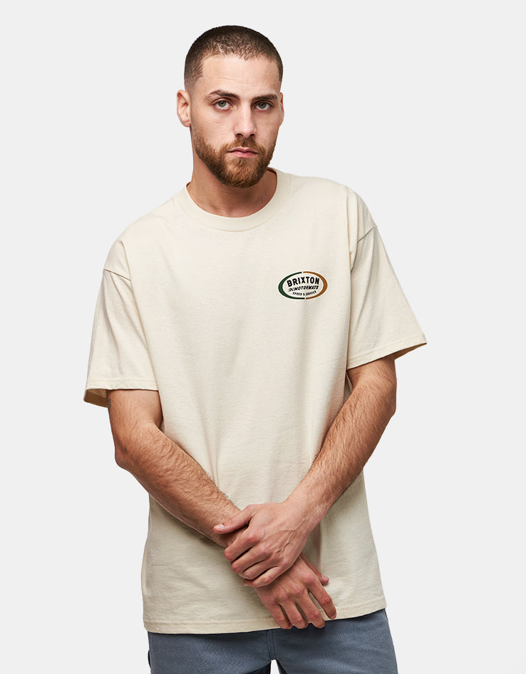 Brixton Rhett T-Shirt - Cream