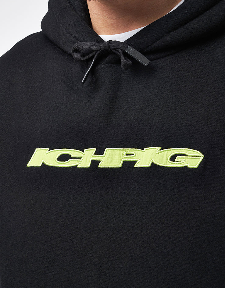 ICHPIG Motion Pullover Hoodie - Black