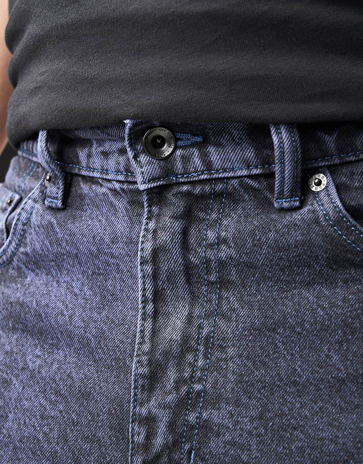Vans Check-5 Baggy Acid Overdyed Denim Pant - Deep Indigo