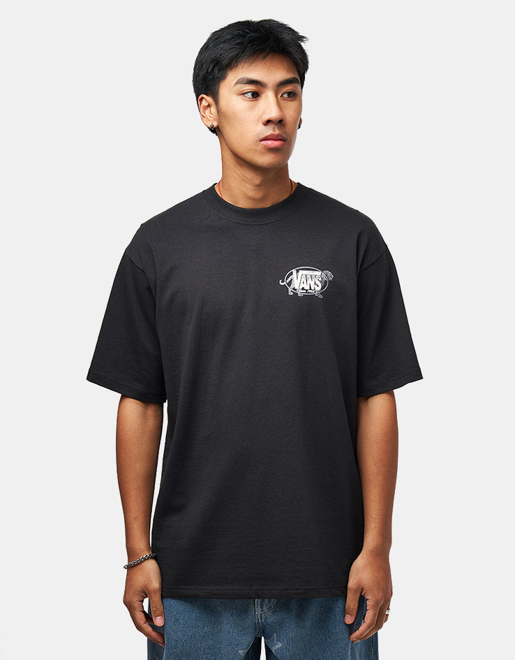 Vans Awaken Tiger T-Shirt - Black