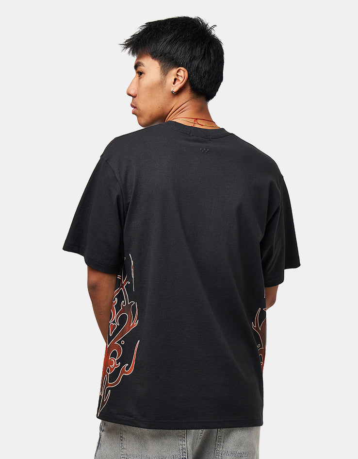 Vans LX Dayana Side Tribal T-Shirt - Black