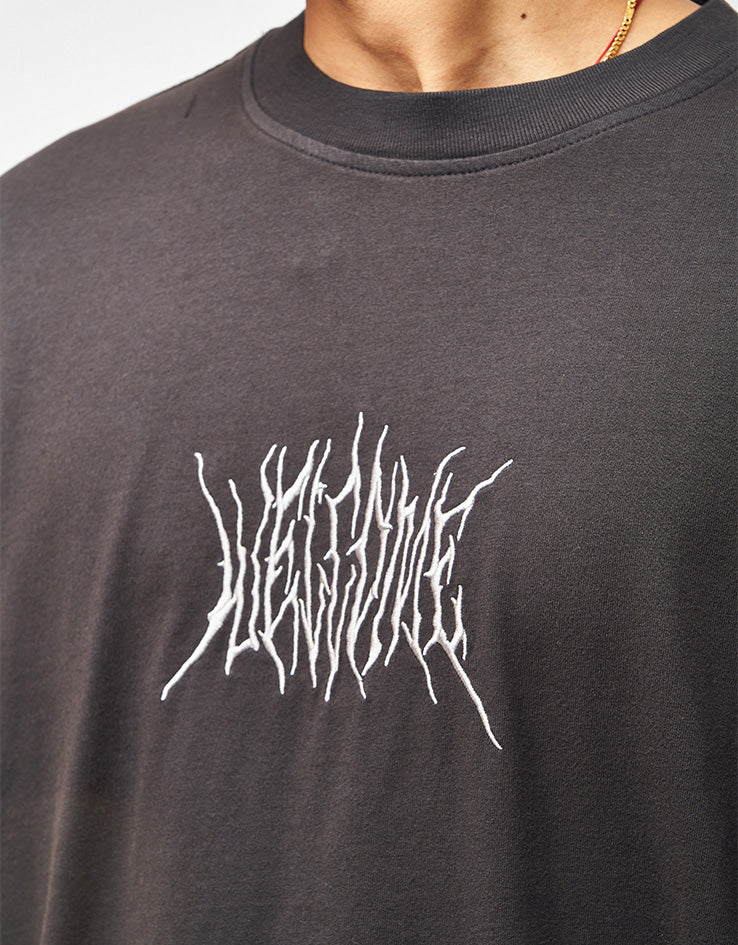 Welcome Caste Layered L/S Knit - Black/Grey