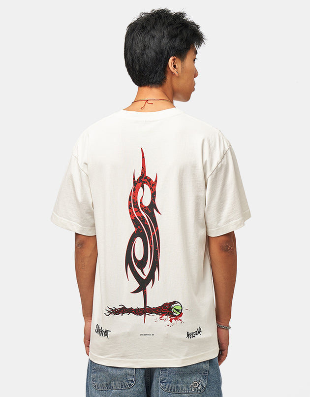 Welcome x Slipknot Spit it Out T-Shirt - White