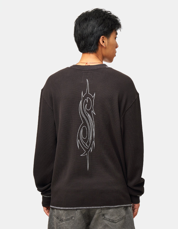 Welcome x Slipknot Mask Contrast Stitch Thermal - Black/White