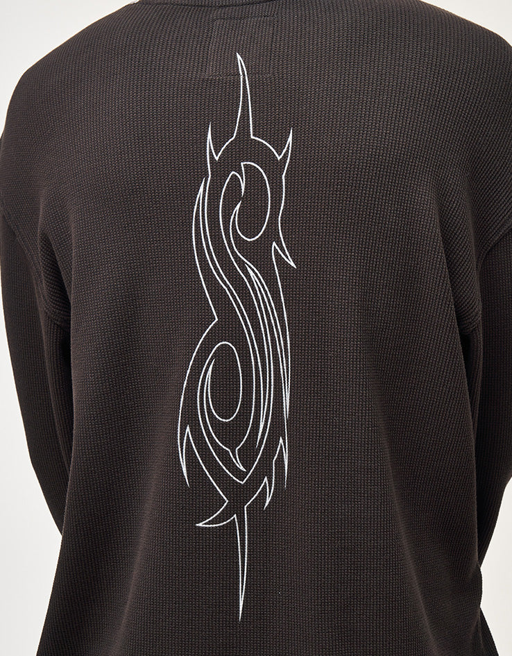 Welcome x Slipknot Mask Contrast Stitch Thermal - Black/White