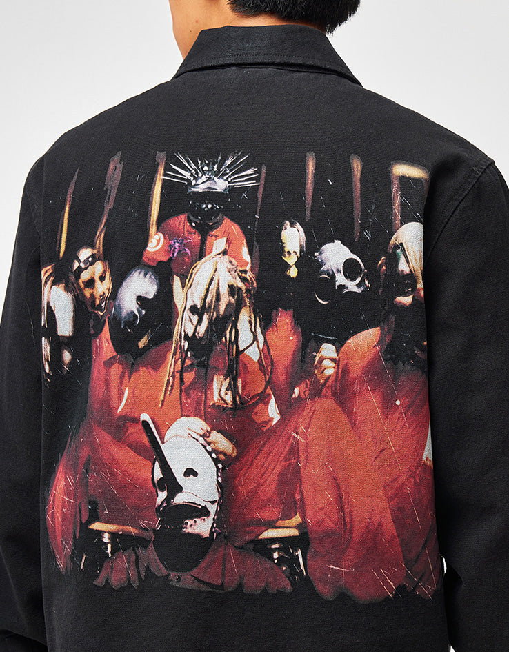 Welcome x Slipknot Self-Titled Canvas Jacket - Black