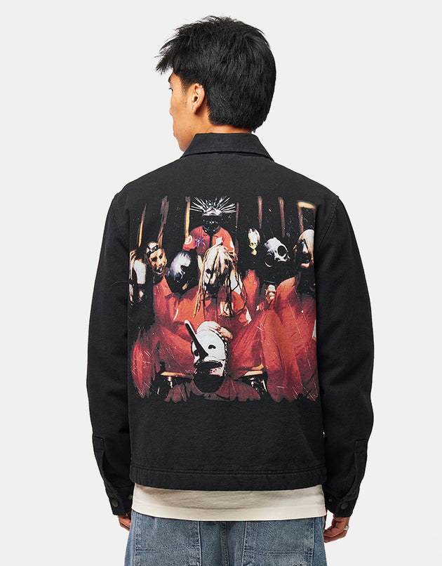 Welcome x Slipknot Self-Titled Canvas Jacket - Black