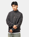 Volcom Single Stone Quarter Zip - Light Acid Black