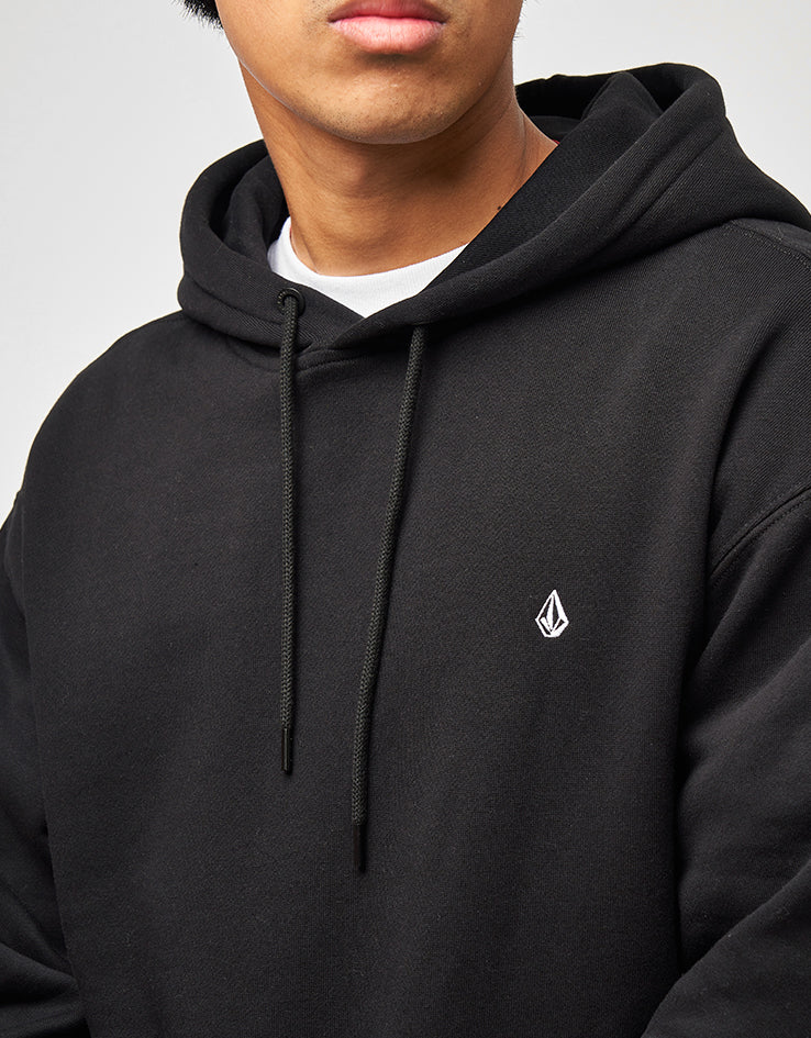 Volcom Single Stone Pullover Hoodie - Black