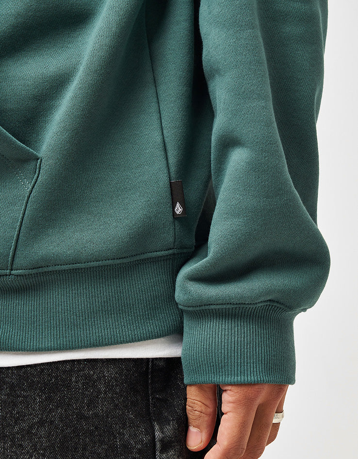 Volcom Single Stone Pullover Hoodie - Rifle Green