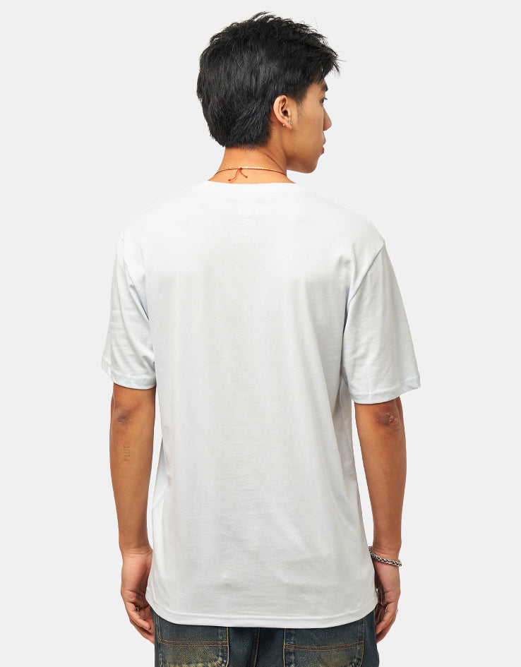 Volcom Stone Blanks T-Shirt - Light Blue Acid