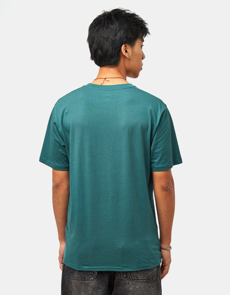 Volcom Stone Blanks T-Shirt - Rifle Green