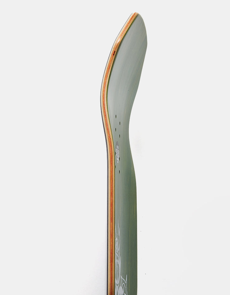 Welcome Rider on Dark Lord Skateboard Deck - 9.75"