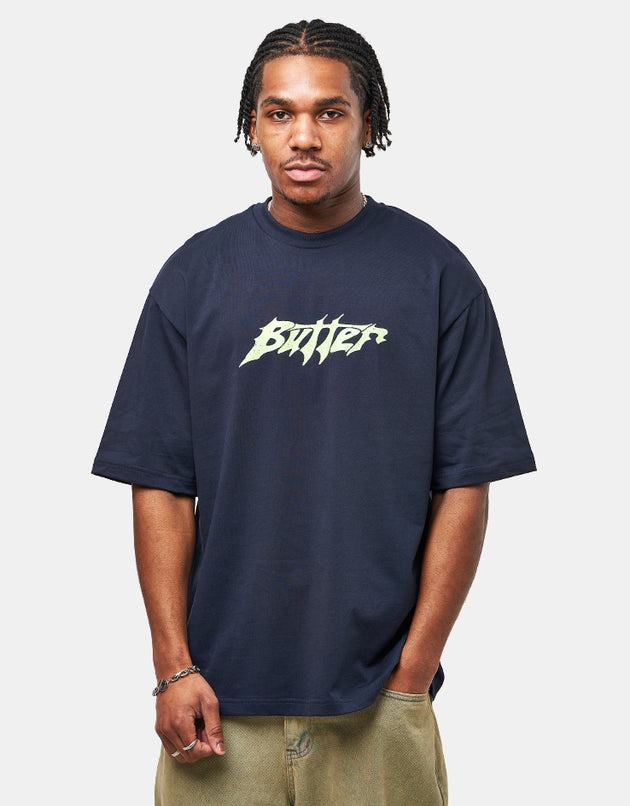 Butter Goods Amplify T-Shirt - Navy