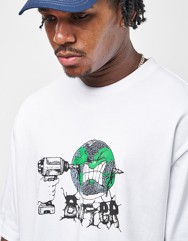 Butter Goods Drill T-Shirt - White