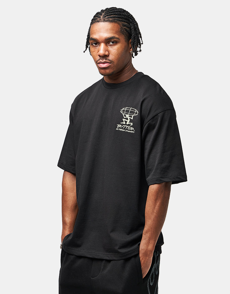 Butter Goods Terrain T-Shirt - Black