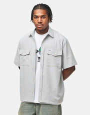 Butter Goods Grid S/S Shirt - Blue