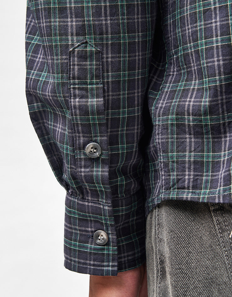 Butter Goods Plaid Shirt - Navy/Forest